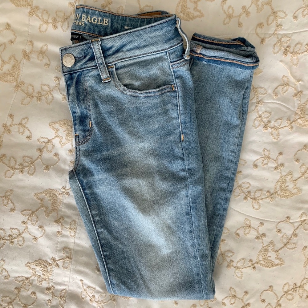 American Eagle Jegging light/medium wash